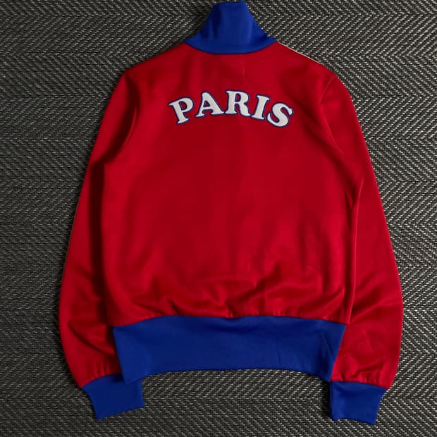 아디다스 파리 빅로고 크롭 트랙탑 져지o 3626