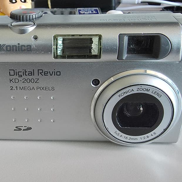 코니카 미놀타 KD-200z 빈티지 디지털카메라
