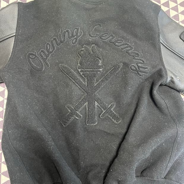 opening ceremony 바시티 자켓