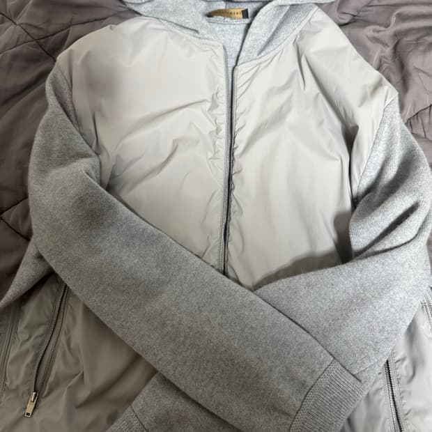 한섬 더 캐시미어 후드자켓 (급처)남성