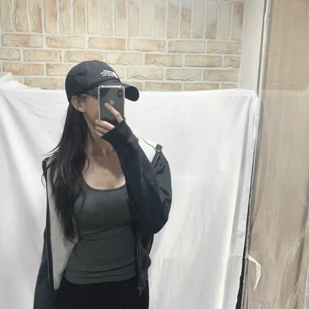 폴로 랄프로렌 후드집업,그레이