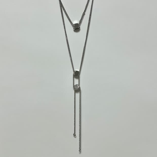 르메르 25fw Abacus Bolo Tie 목걸이/실버