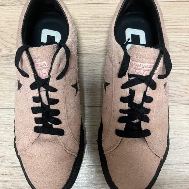 컨버스 원스타 스웨이드 더스크 블랙 260