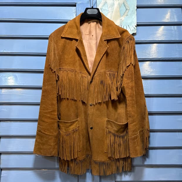 70s 아메리칸 웨스턴 프린지 자켓