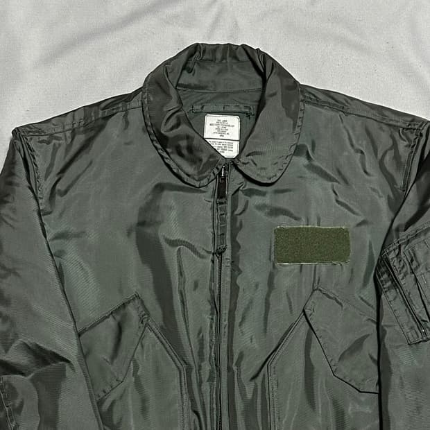 L 알파인더스트리 CWU-45/P 카키 플라이트 자켓
