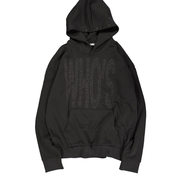 셋업이엑스이 setupexe WHOS STAR HOODIE 후드 차콜