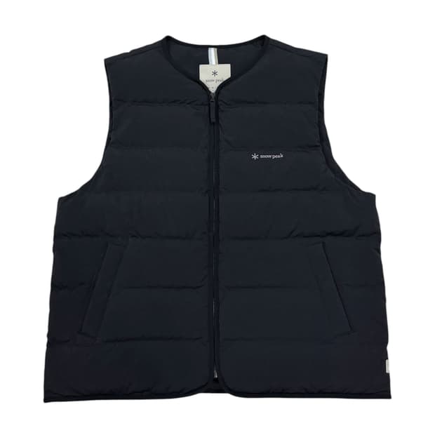 스노우피크 여성 랜드 경량 다운 베스트 조끼 블랙 S 90