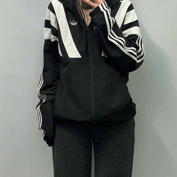 아디다스 오래오배색 트랙 바람막이