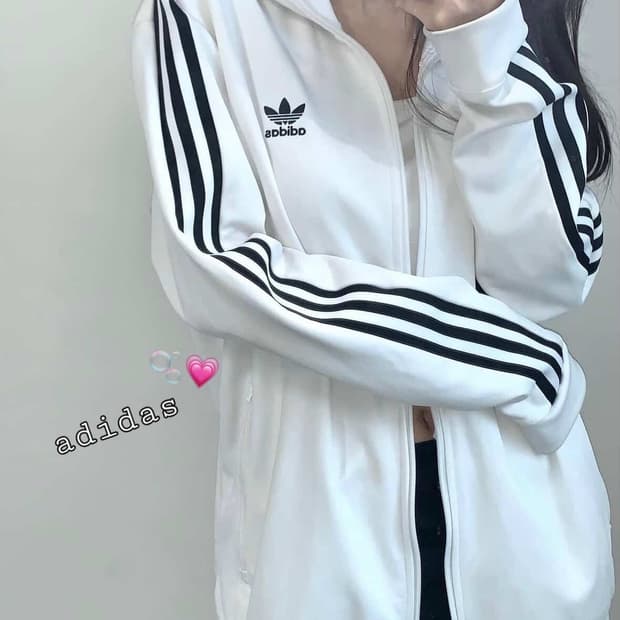 아디다스 화이트 베켄바우어 투웨이 져지