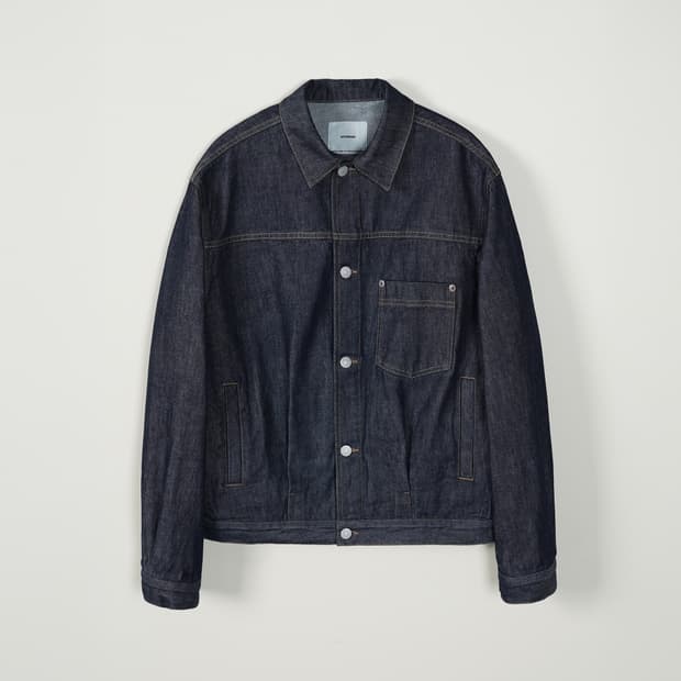 인더로우 하드 트위스트 데님 자켓 2