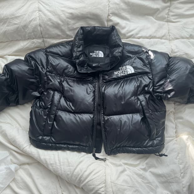 (해외판) 눕시 숏패딩 tnf