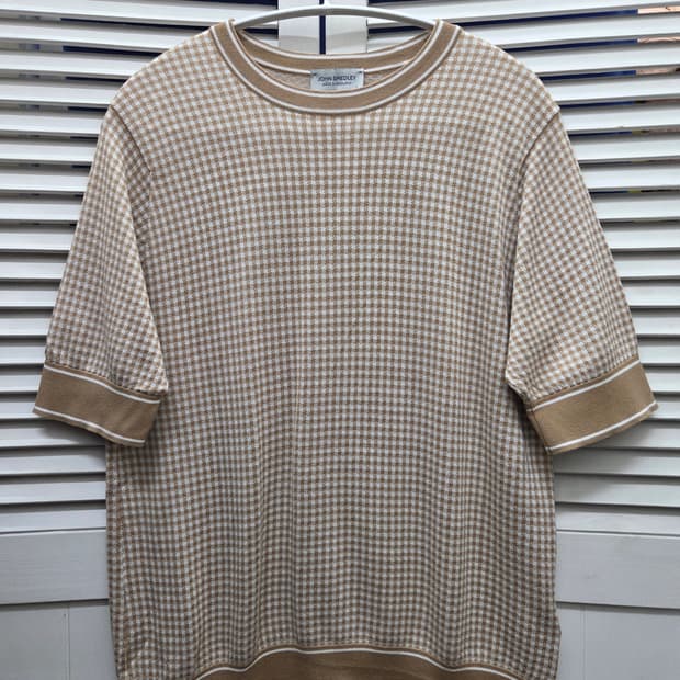 존스메들리 체크 니트