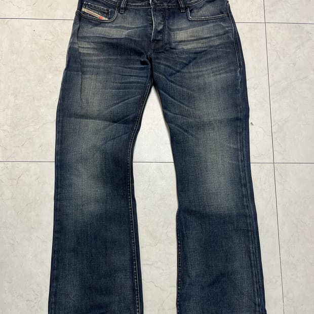 디젤 diesel 플레어 팬츠 34inch
