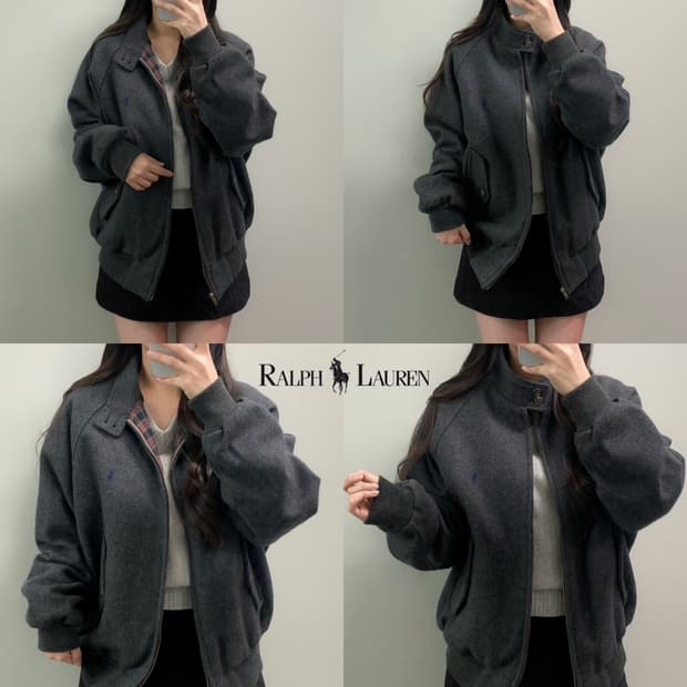 90s 폴로 울 바라쿠다 자켓