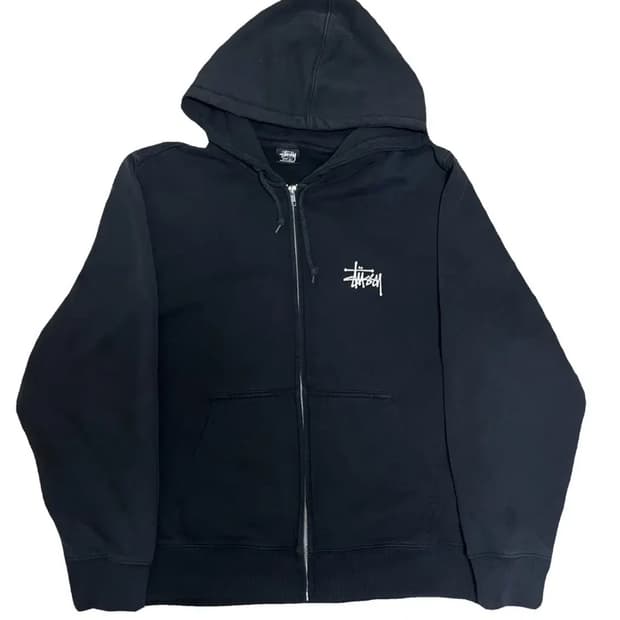 스투시 베이직 후드집업