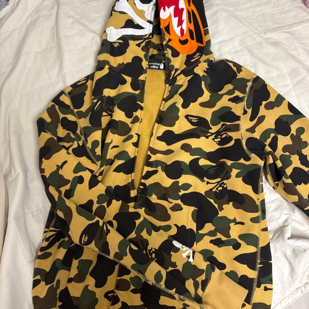 베이프 x 마스터마인드 한정판 후드집업 L사이즈 판매