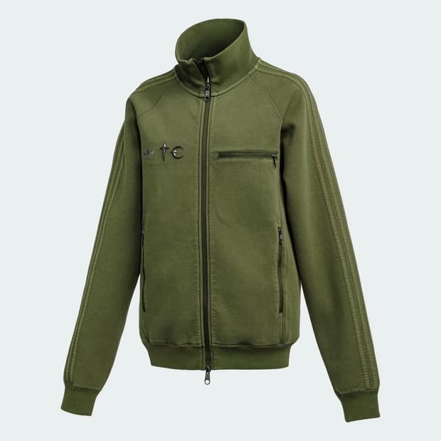 아디다스 x 떠그클럽 트랙탑 포커스 올리브 S