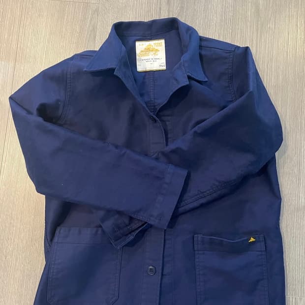 르몽셀미셸 프렌트워크자켓 46사이즈