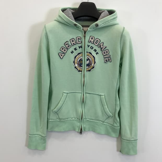 아베크롬비 딱붙핏 Y2K 후드집업 [여성M]