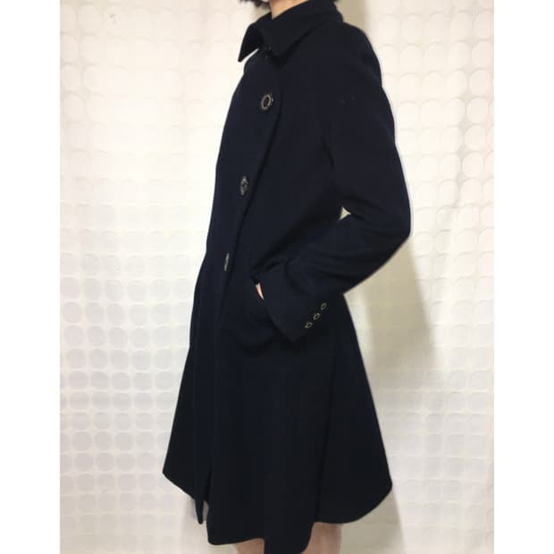 vivienne westwood 진남색 울 코트