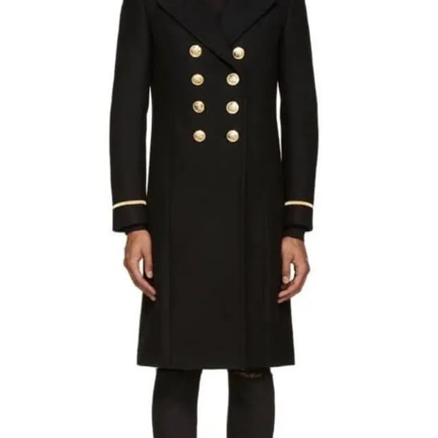 에디슬리먼의!!Saint Laurent FW16 팔리디움 밀리터리 코트