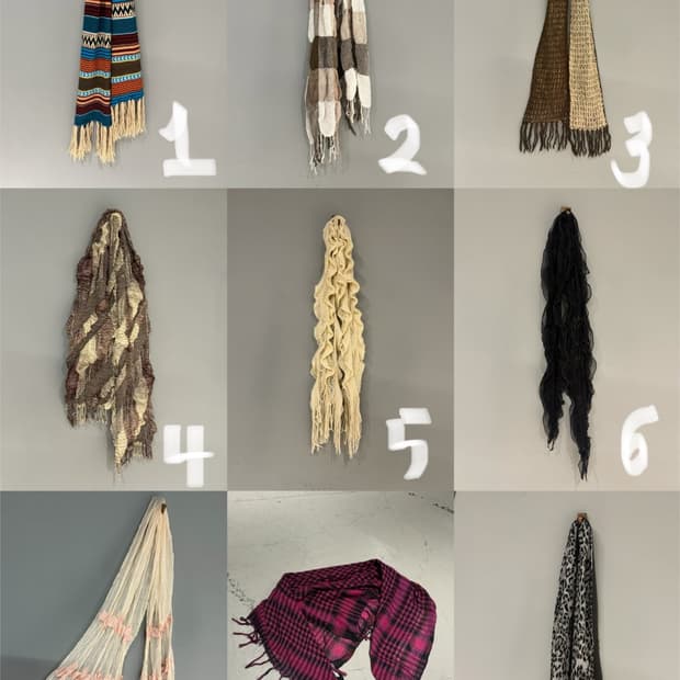 스카프 & 머플러 모음 ! (번호로 문의 부탁드려요💌)