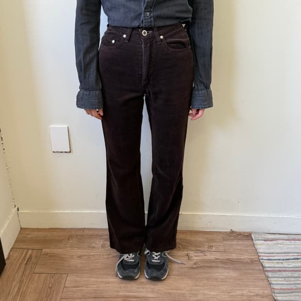 리바이스 실버탭 브라운 팬츠