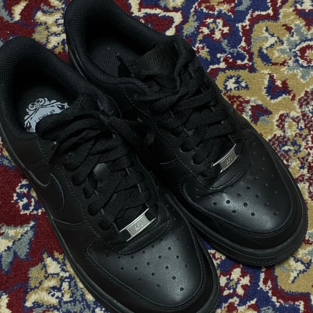 에어포스 1 올블랙 235