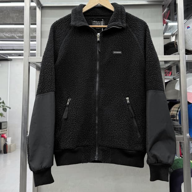 필슨 FILSON 블랙 쉐르파 플리스 후리스 자켓