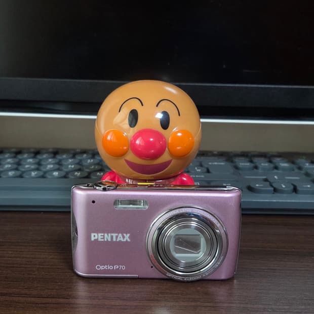 (작례 O) 펜탁스 옵티오 P70 핑크 디카 디지털카메라