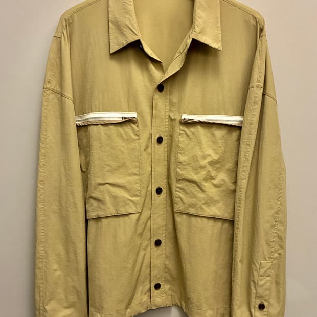(L~XL)SYSTEM 시스템옴므 디테쳐블 오버 셔츠 자켓