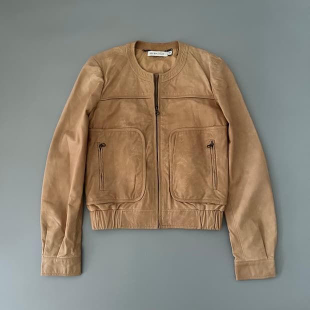 시바이클로에 see by chloe 양가죽 자켓