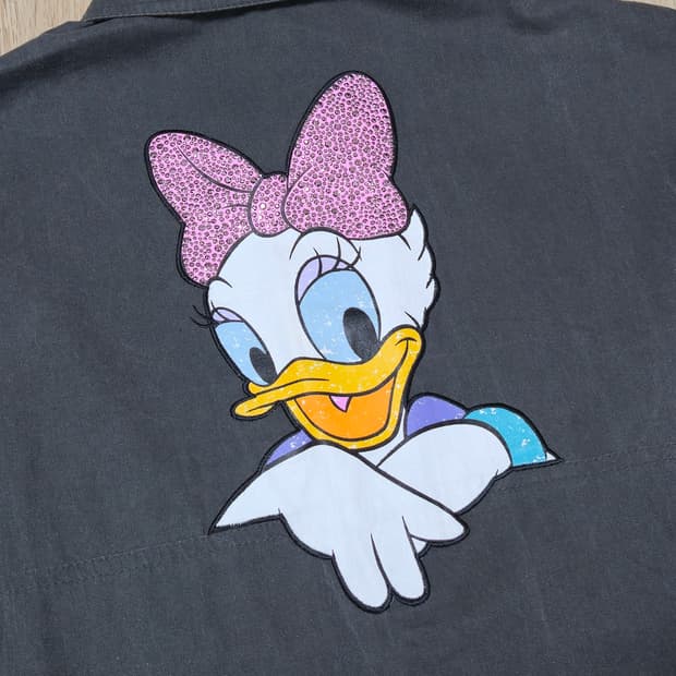 EGOIST 디즈니 데이지 덕 오버핏 셔츠