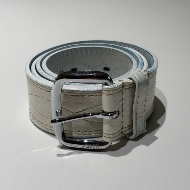 34) visvim 비즈빔 화이트 나바호 벨트