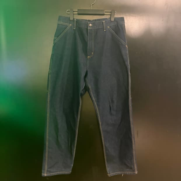 칼하트 생지 데님 카펜터 팬츠