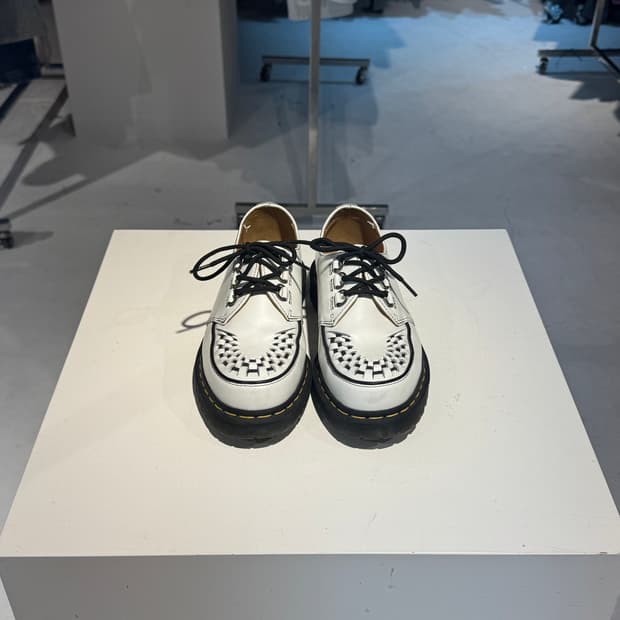 Dr. Martens 닥터마틴 램지 3홀 스무스 크리퍼 화이트