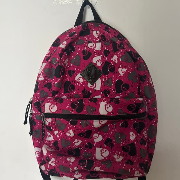 하트 해골 백팩 