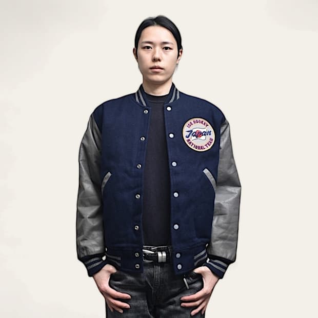 미즈노 울레더 바시티 자켓 야구점퍼 N328 hp23103106