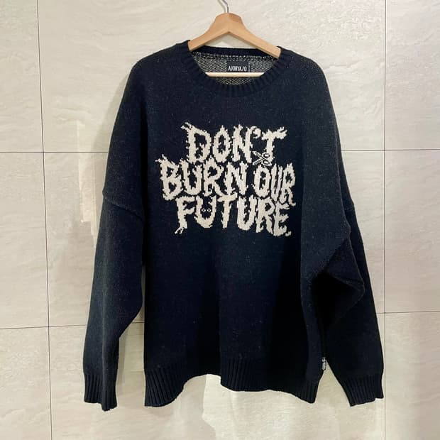 아조바이아조 / DBOF 시그니처 니트, 남성 니트 / XL