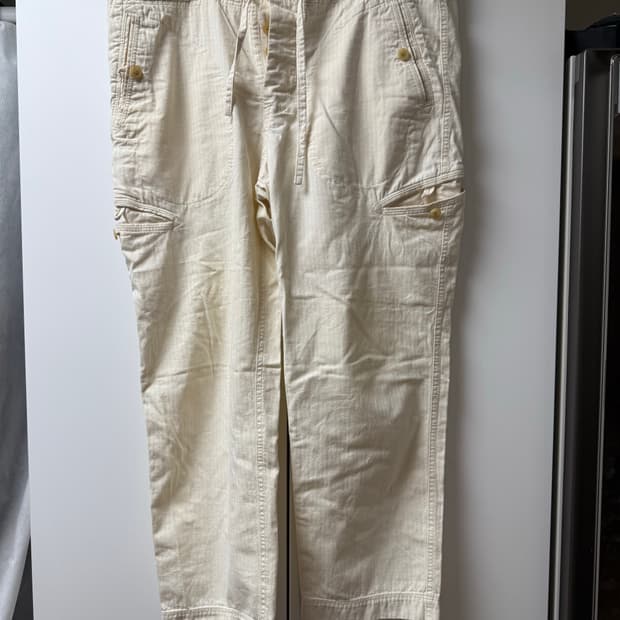 이스트로그 코튼팬츠 허리끈있음