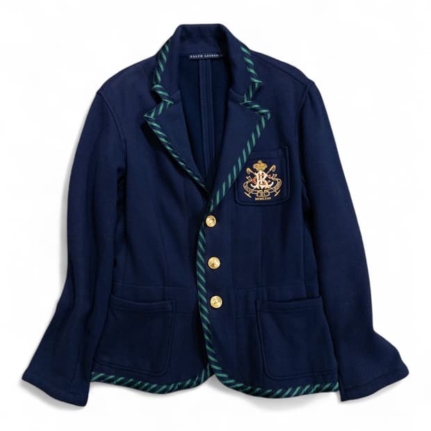 Ralph Lauren Cotton Jersey Blazer
