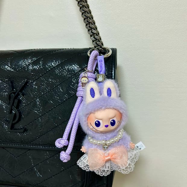 (1)정품 미니 라부부 E키링 커스텀