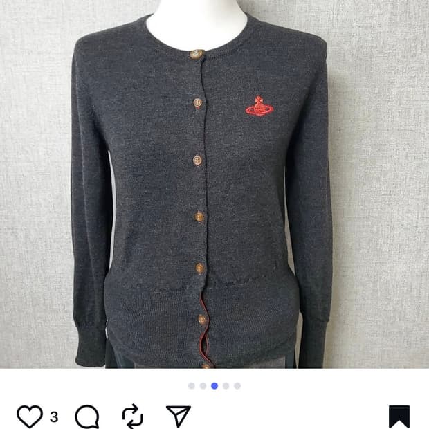 비비안웨스트우드 가디건