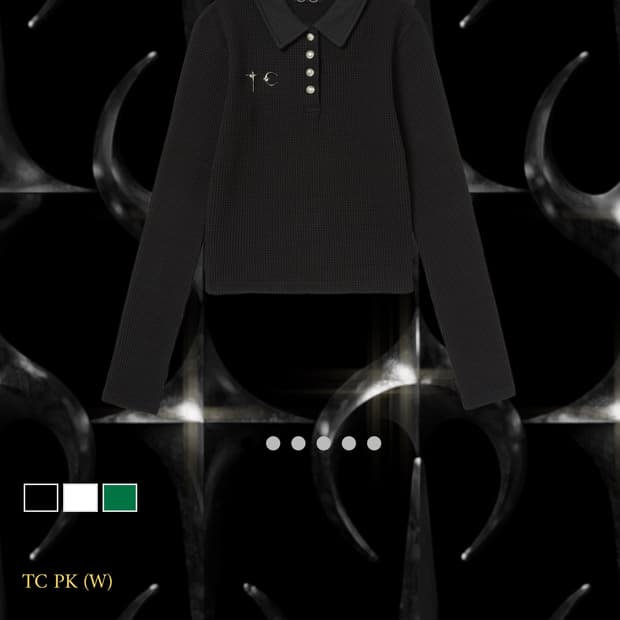 떠그클럽 pk 여성니트 3사이즈