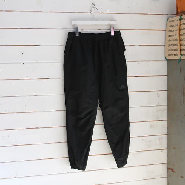 (착용컷) 아디다스 나일론 트랙 조거 팬츠 (남성용 M)