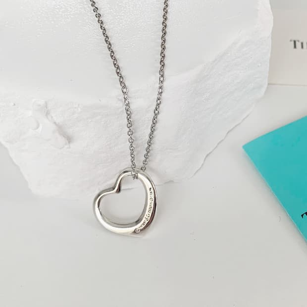 티파니 엘사 퍼레티 오픈 하트 22mm 목걸이 NO.108