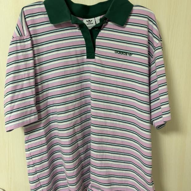 아디다스 반팔 카라티 L