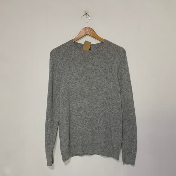 유니클로 빈티지 캐시미어 니트 그레이 여성 M 남성 S