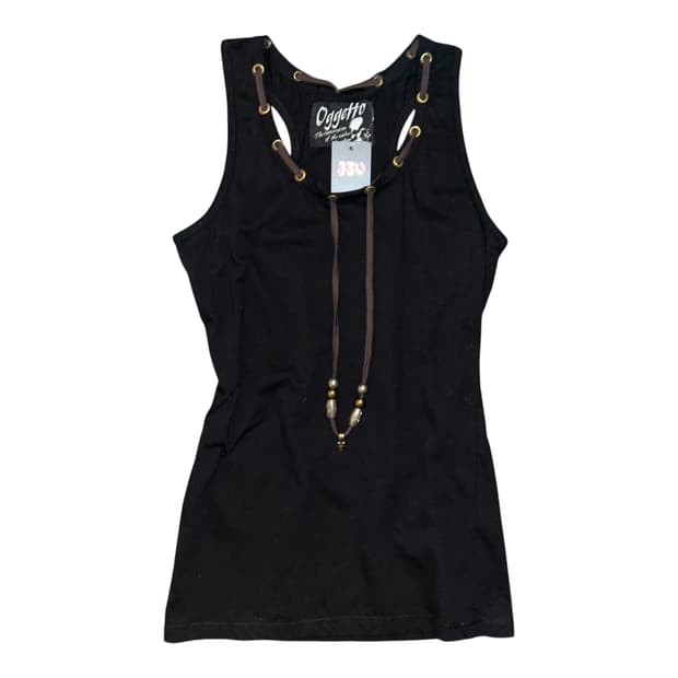 Oggetto 에스닉 목걸이 나시 y2k펑크갸루