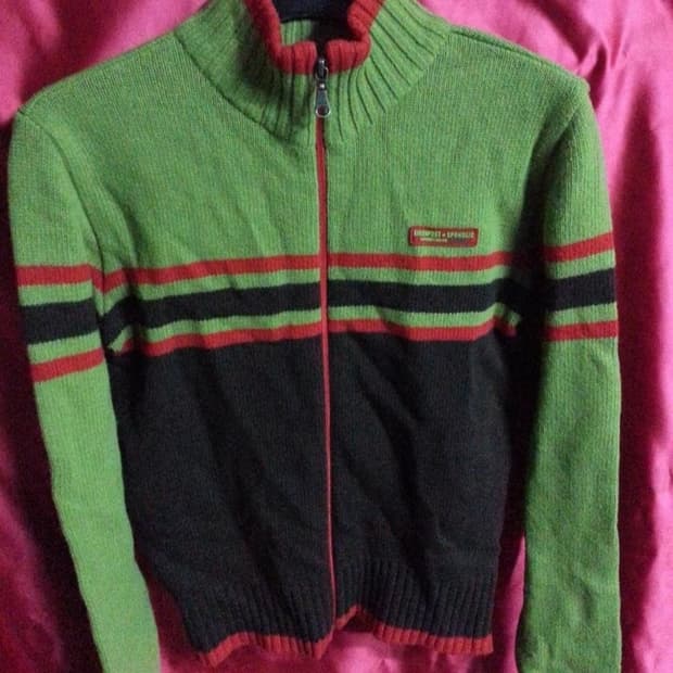 아이겐포스트 남녀공용 니트 집업 90